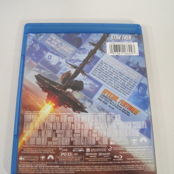 Star Trek BLU-RAY J.J. Abrams(DIR) 2009 (Chris Pine) (John Cho) (Ben Gross) - Picture 6 of 9